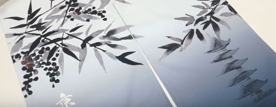 エステルハンプの暖簾